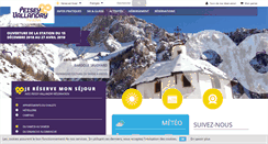 Desktop Screenshot of peisey-vallandry.com